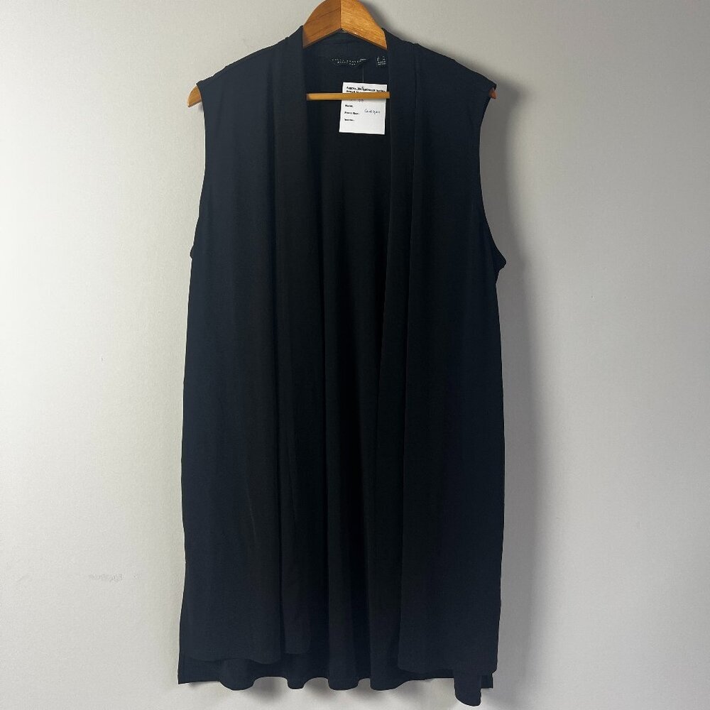 2/$30 Susan Graver Everyday Black Cardigan Large